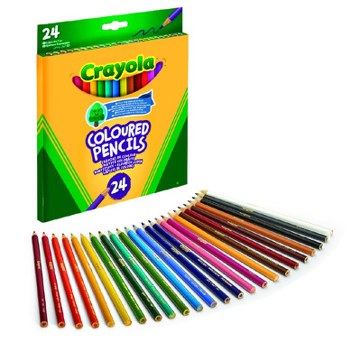 Set 24 creioane colorate