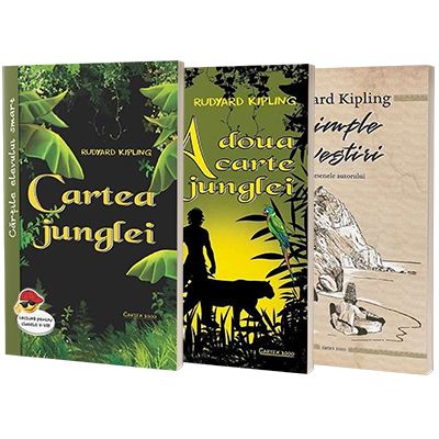 Set 3 carti Rudyard Kipling