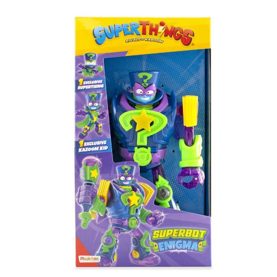 Set 3 figurine SUPERTHINGS - Superbot Enigma