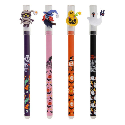 Set 4 pixuri cerneala cu stergere, HALLOWEEN