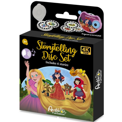 Set 6 discuri cu povesti pentru proiector