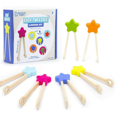 Set 6 pensete din lemn