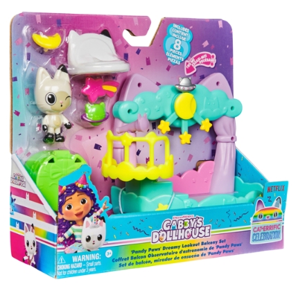 Set balcon decorat Gabby Dollhouse
