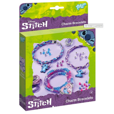 Set bratari cu pandantive - Stitch