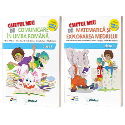 Set caietul elevului pentru clasa I, matematica si comunicare, varianta EDP 2 - Olga Piriiala si Constanta Balan