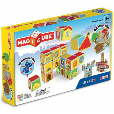 Set Constructie Magnetic Magicube Castles and Homes