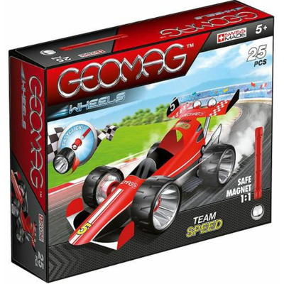 Set Constructie Magnetic Wheels Team Speed