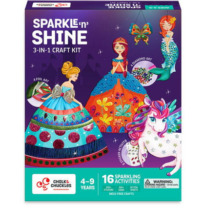 Set creativ 3 in 1 - Magie sclipitoare