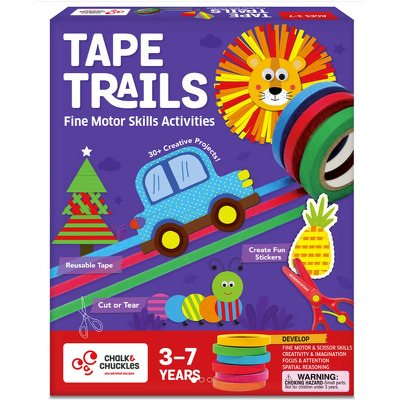 Set creativ - Coloram cu benzi decorative washi