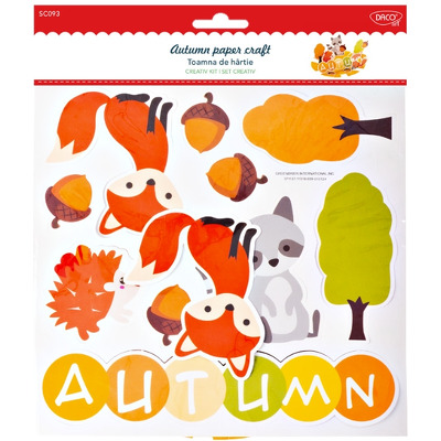 Set Creativ DACO - Toamna de Hartie SC093