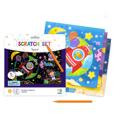 Set creativ de razuit - Spatiul cosmic