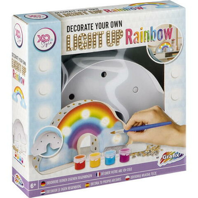 Set creativ - Picteaza lampa curcubeu