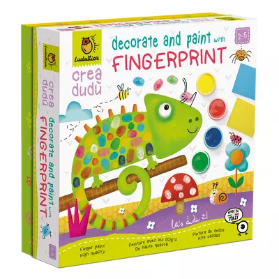 Set Creativ Pictura cu amprente, 2 - 5 ani, Ludattica