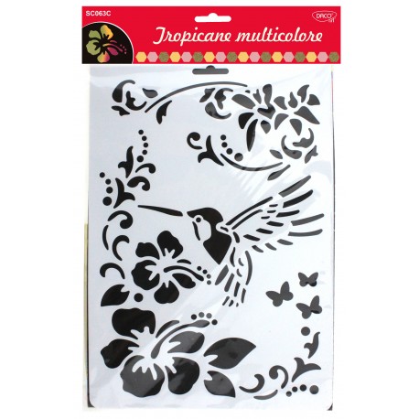 Set creativ -  Tropicane multicolore, Daco