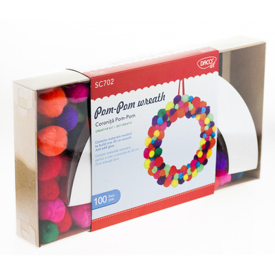 Set creativ - SC702  coronita pom-pom