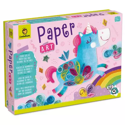 Set Creativ Unicorni Magic. Descopera Arta Quilling-ului,  5 ani, Ludattica