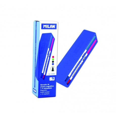 Set de 4 Markere pentru tabla magnetica cu burete