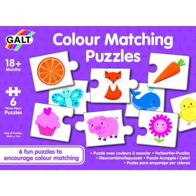 Set de 6 puzzle-uri Lumea culorilor