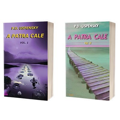 Set de autor, P.D Uspensky - A patra cale, volumele 1 si 2