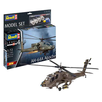 Set de construit Revell aeromodel AH-64 Apache
