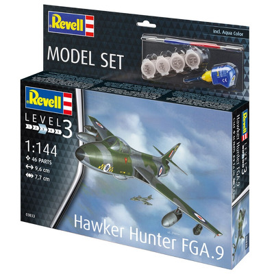 Set de construit Revell aeromodel Hawker Hunter FGA.9