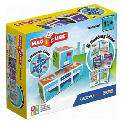 Set de cuburi magnetice Geomag. Magicube transport