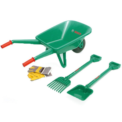 Set de gradina cu roaba Klein Bosch, 4 piese