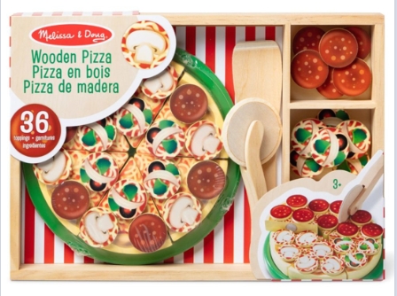 Set de joaca petrecere cu pizza, Melissa Doug