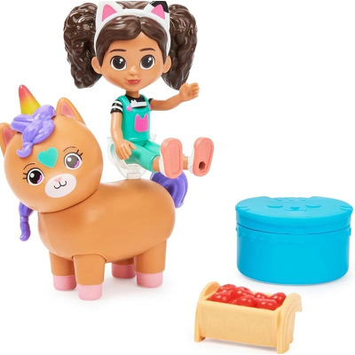 Set de Joaca Spin Master Gabbys Dollhouse, Gabby Girl si Kico
