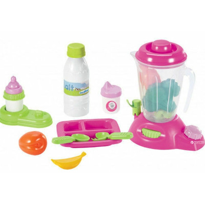 Set Ecoiffier Gentuta pentru Pranz cu Alimente si Blender