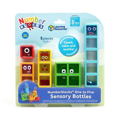 Set eprubete senzoriale Numberblocks  - De la 1 la 5