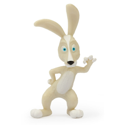 Set Figurina in Capsula Capsunica. Iepure si 1 buc Mini Figurina Surpriza