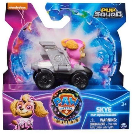 Set figurina si vehicul Skye Pup Squad Racers - Paw Patrol