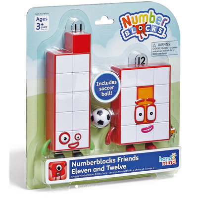 Set figurine Numberblocks - Unsprezece & Doisprezece