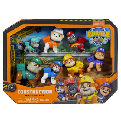Set figurine Paw Patrol - Rubble si echipa
