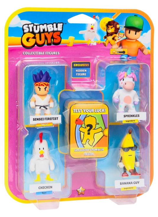 Set Figurine Stumble Guys 5 buc pe Blister C