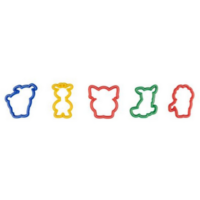 Set forme pentru plastilia - Animalute safari