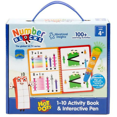 Set Hot Dots. Numberblocks de la 1 la 10