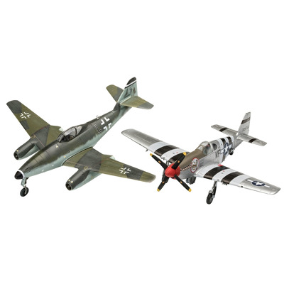 Set Macheta Aeromodele Messerschmitt Me262 si P-51B Mustang