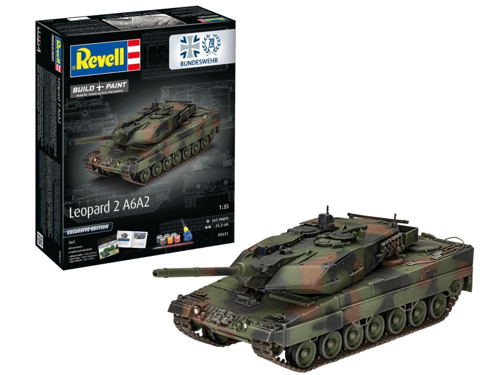 Set macheta Revell vehicul militar Bundeswehr Leopard