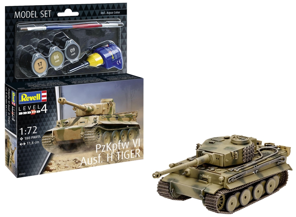 Set macheta Revell vehicul militar PzKpfw VI Ausf