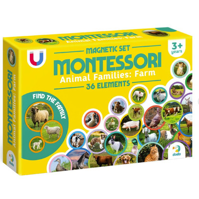 Set magneti Montessori - Animale de la ferma