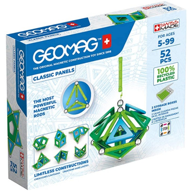 Set magnetic Classic Panels green line