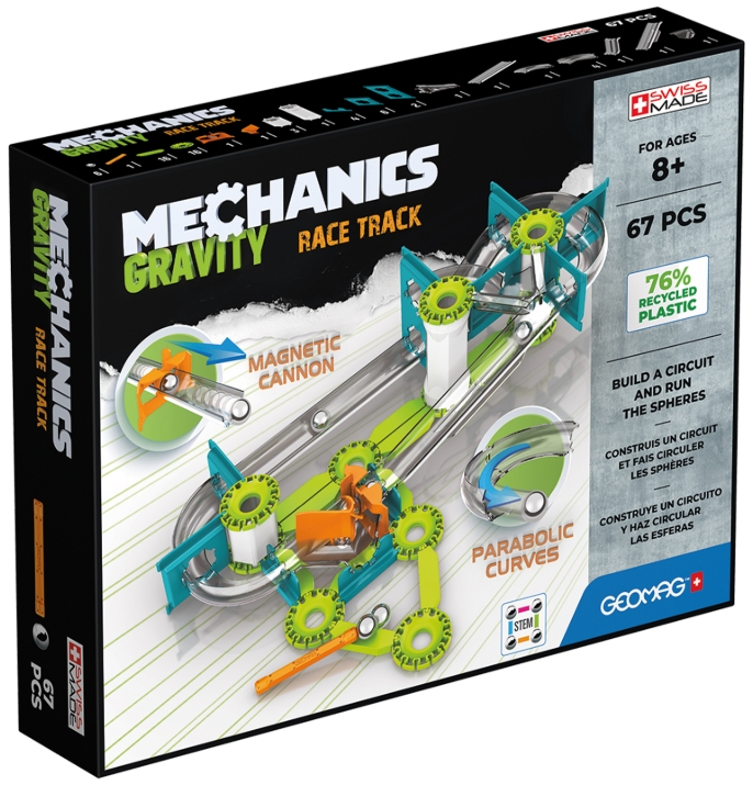Set magnetic Mechanics Gravity Race Track
