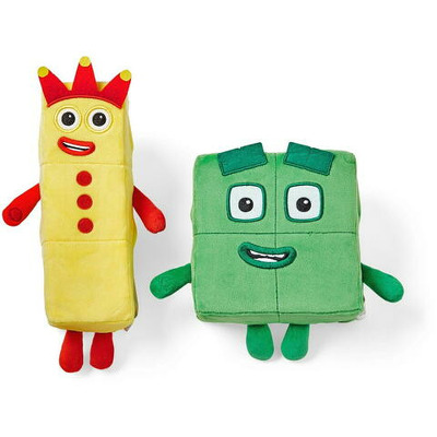 Set mascote din plus Numberblocks - Trei & Patru