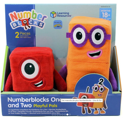 Set mascote din plus Numberblocks - Unu & Doi