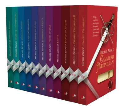 Set Michel Zevaco - Cavalerii Pardaillan (11 volume)