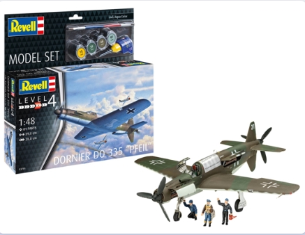 Set model plastic Dornier Do 335