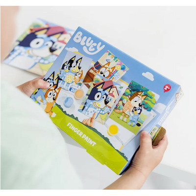 Set pictura cu degetele - Bluey