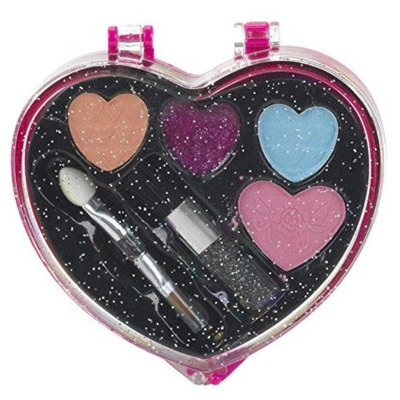 Set Printesa Coralie - Trusa de machiaje in forma de inima Klein